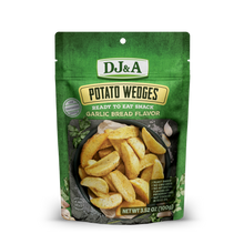 Load image into Gallery viewer, DJ&A Potato Wedges Garlic Bread 3.52oz (100g) - 9 Pack