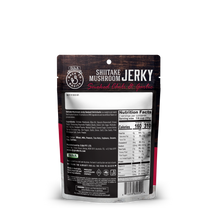 Load image into Gallery viewer, DJ&A Shiitake Jerky Smoked Chilli & Garlic 2.11oz (60g) - 12 Pack