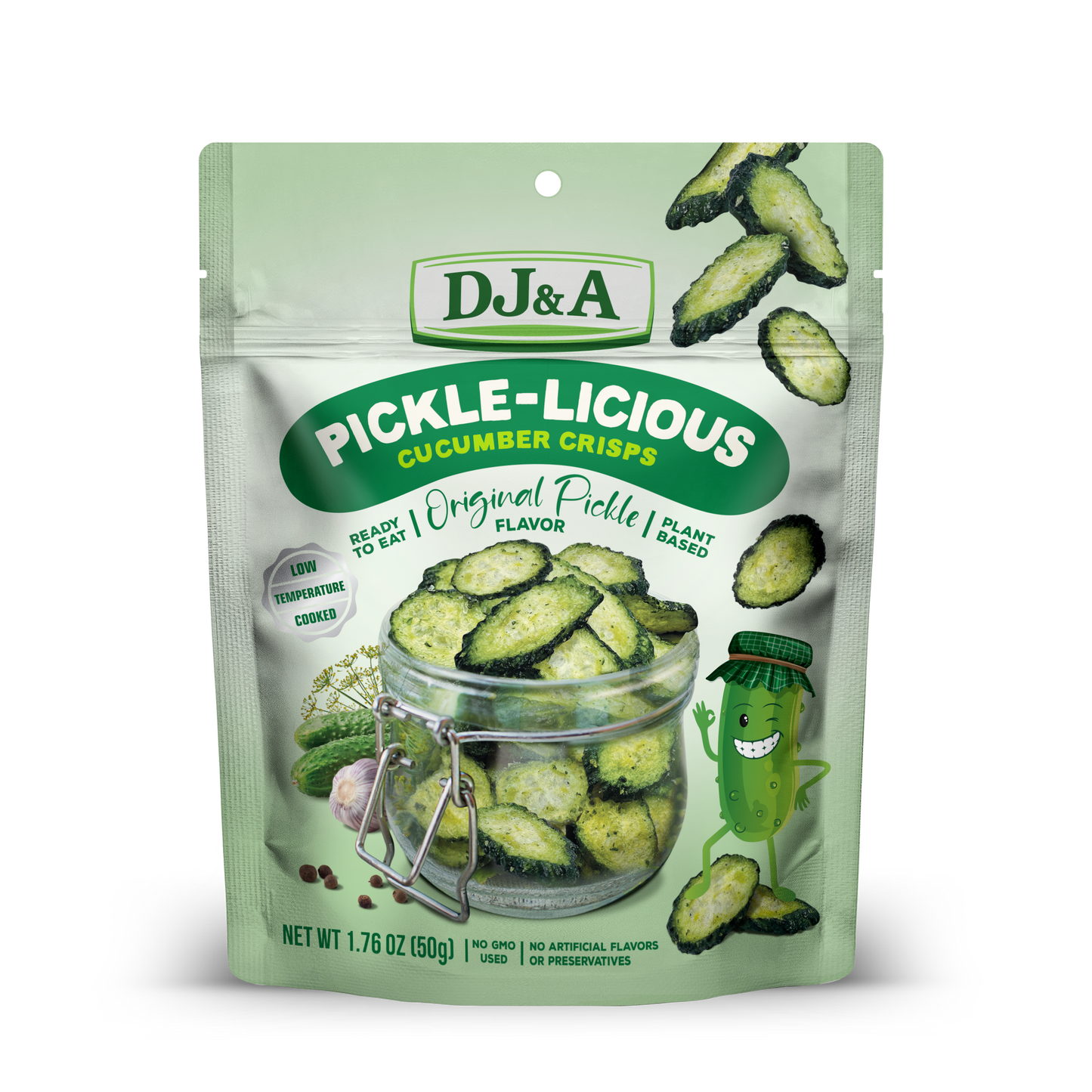 DJ&A Pickle-Licious 1.76oz (50g) - 9 Pack