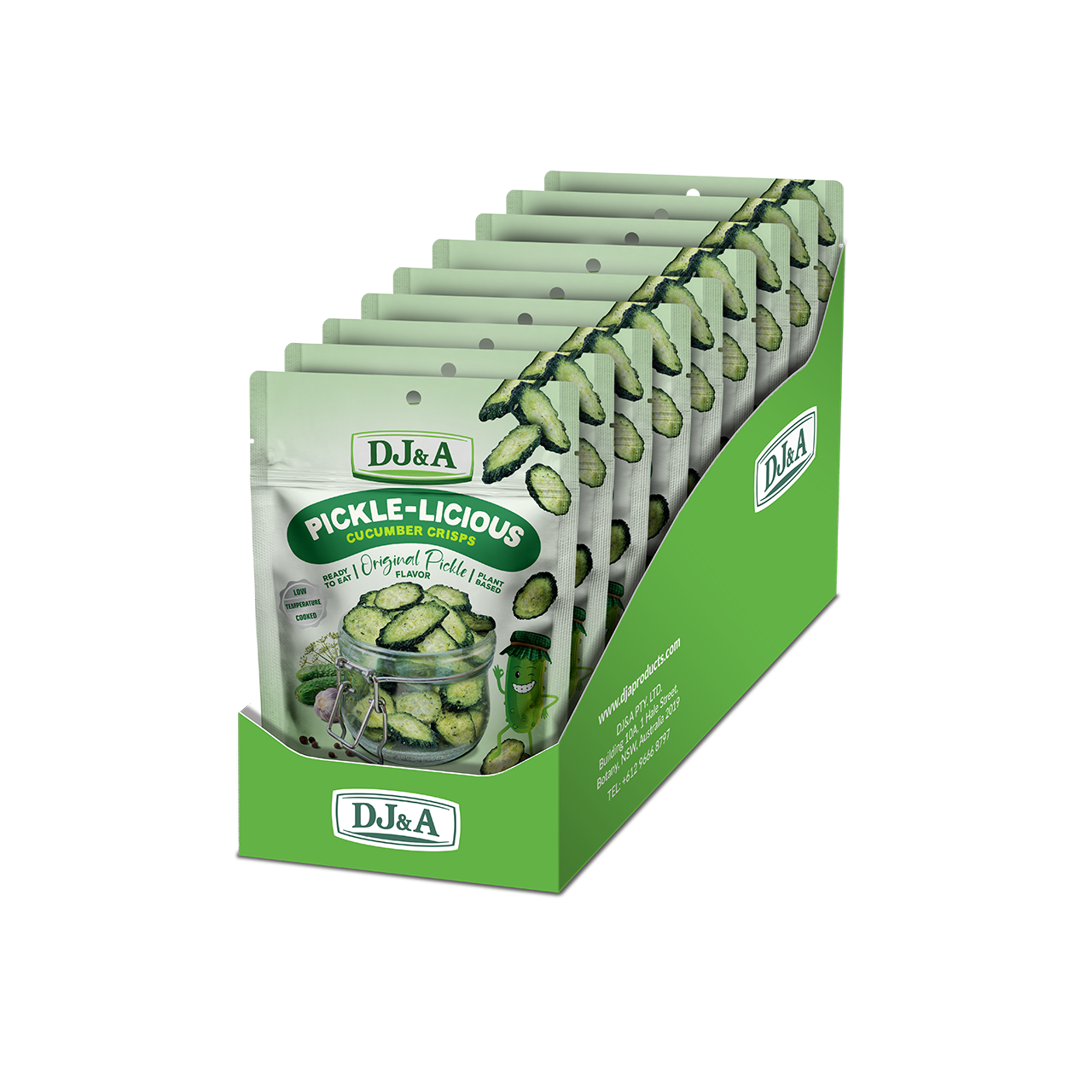 DJ&A Pickle-Licious 1.76oz (50g) - 9 Pack