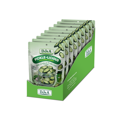 DJ&A Pickle-Licious 1.76oz (50g) - 9 Pack