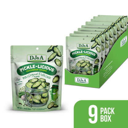 DJ&A Pickle-Licious 1.76oz (50g) - 9 Pack