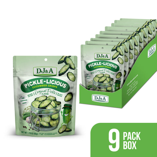 DJ&A Pickle-Licious 1.76oz (50g) - 9 Pack