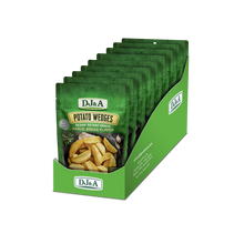 Load image into Gallery viewer, DJ&amp;A Potato Wedges Garlic Bread 3.52oz (100g) - 9 Pack
