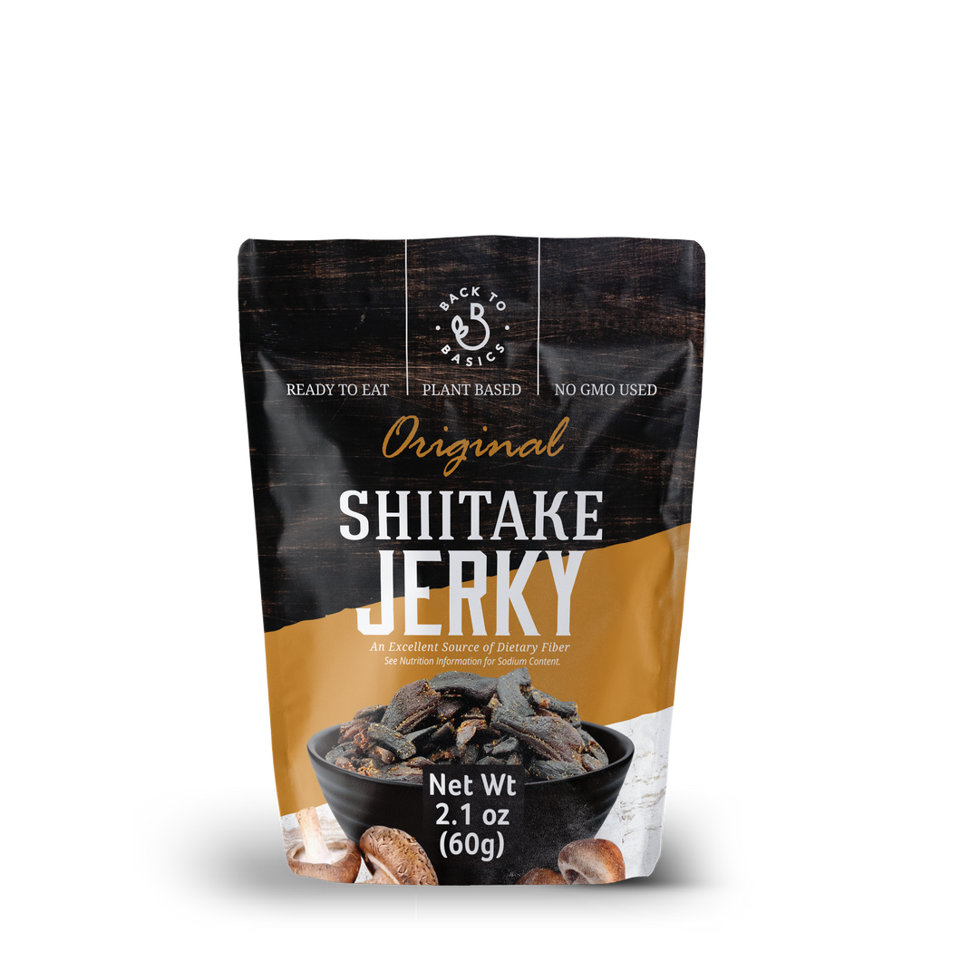 Shiitake Jerky Original 2.1oz (60g)